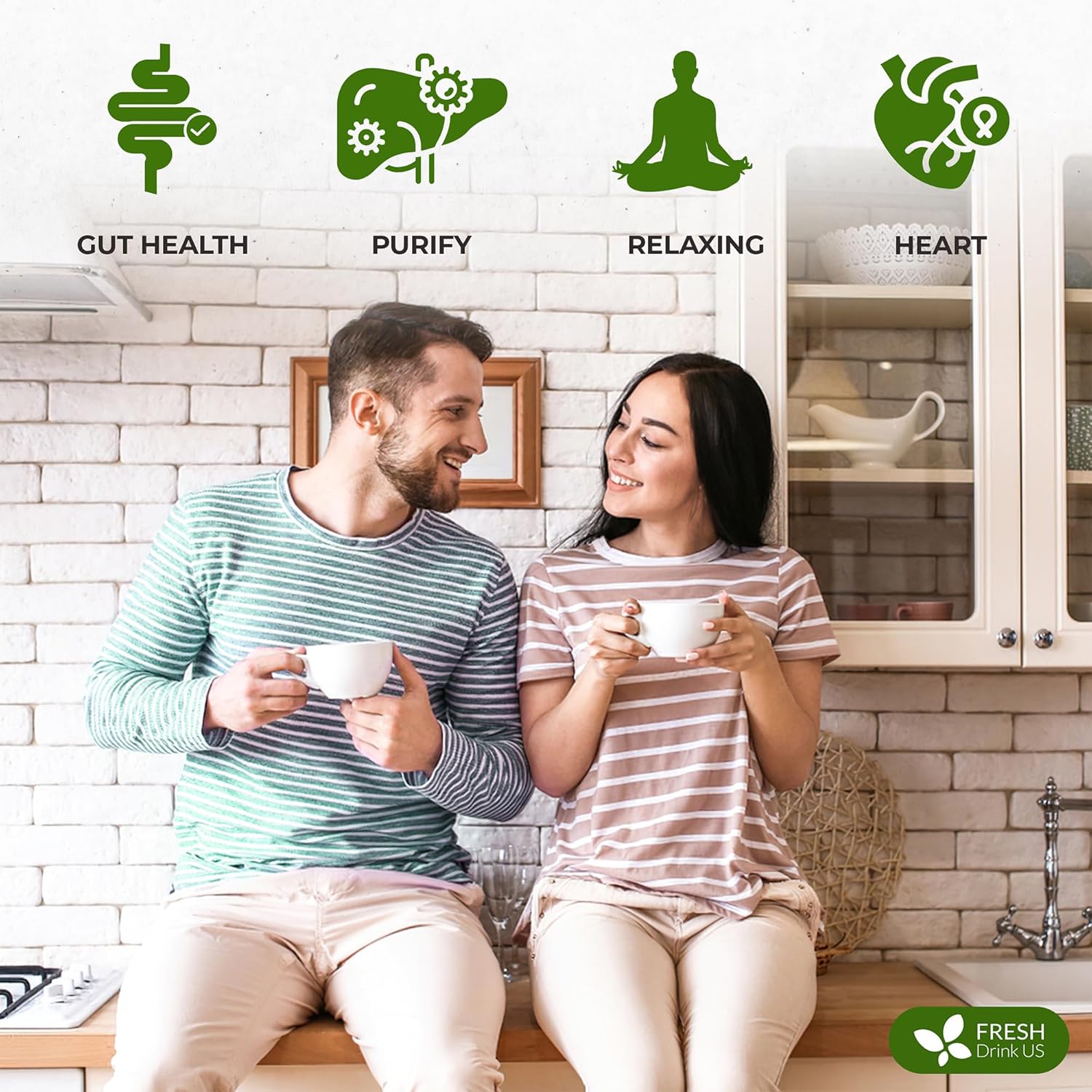FreshDrinkUS Men Super Tea - larawan 3